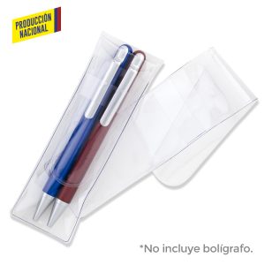 Estuche Clear Producción Nacional