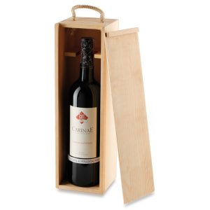Caja en Pino para una botella de Vino - OFERTA