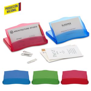 Portatarjetas Plástico - Producción Nacional