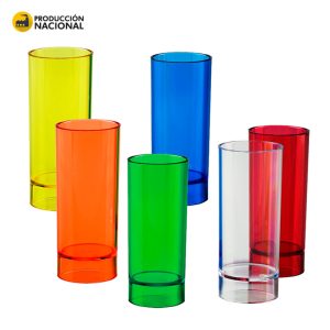 Copa Cilíndrica 2oz Cristal - Producción Nacional