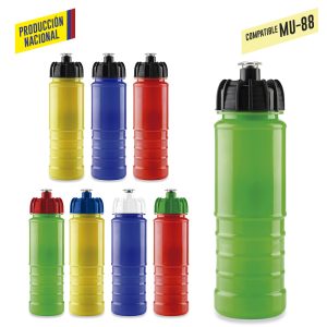 Botilito Spider PVC 650 ml - Producción Nacional