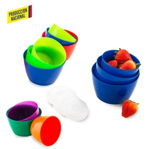 Set de Contenedores x 3 unidades - Producción Nacional