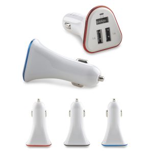 Cargador Triple Para Carro Ferry OFERTA