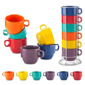 Set de Mugs Cerámica Kolors - OFERTA