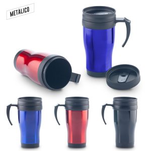 Mug Metálico Quest 450ml