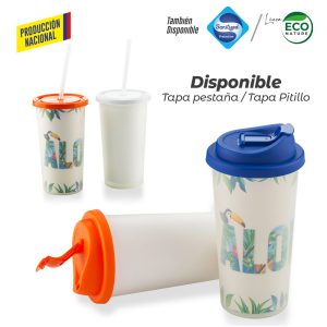 Vaso Doble Pared de Seguridad 450ml -Prod Nacional