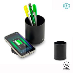 Cargador Inalámbrico en Aluminio Reciclado NUEVO