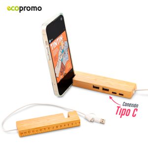 Puerto USB Ruler Bamboo NUEVO