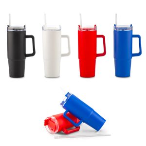 Mug Plástico Doble Pared Chester 880ml NUEVO