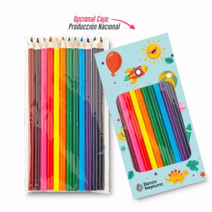 Set de 12 Colores en Bolsa PRECIO NETO NUEVO